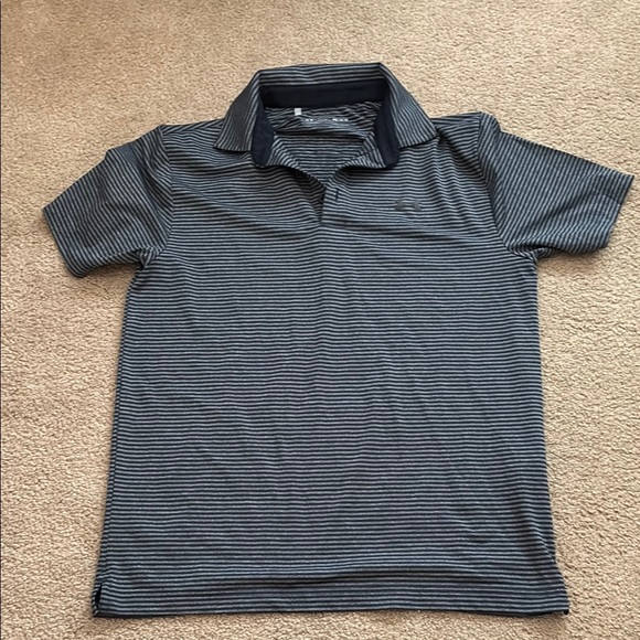 Under Armour Blue and Gray Polo Shirt Casual Style size medium - Picture 1 of 6